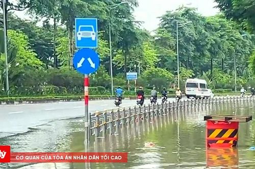 Chỉ còn gần 10 điểm úng ngập tại Hà Nội