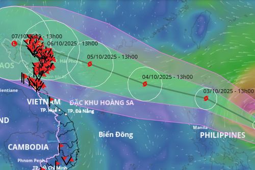 Tin mới về bão Matmo: Cách Biển Đông 650km, ảnh hưởng trực tiếp Bắc Bộ ngày 6/10