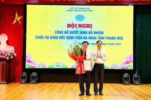 Bệnh viện đa khoa tỉnh Thanh Hóa có tân giám đốc