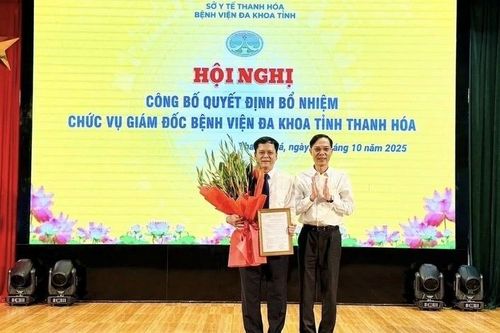 Bệnh viện Đa khoa tỉnh Thanh Hóa có tân Giám đốc