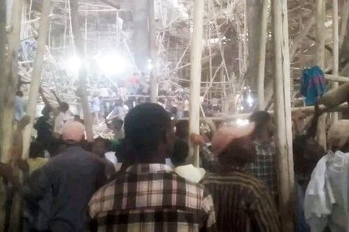 Sập giàn giáo công trường xây dựng nhà thờ ở Ethiopia, 240 người thương vong