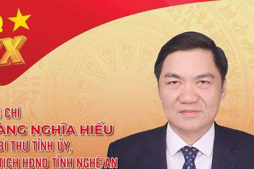 Infographic: Chân dung đồng chí Hoàng Nghĩa Hiếu - Phó Bí thư Tỉnh ủy Nghệ An khóa XX