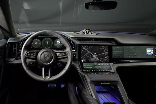 Nội thất Porsche Cayenne thuần điện được ví như phòng trưng bày