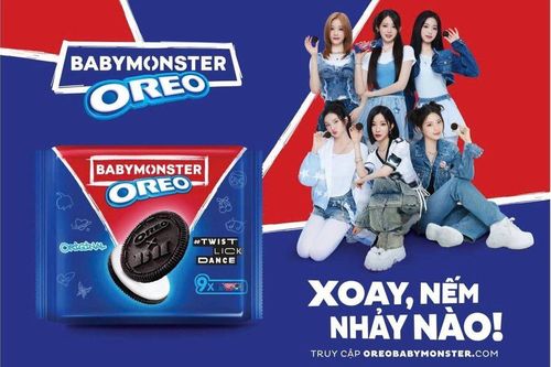 OREO x BABYMONSTER khuấy động cộng đồng fan K-pop qua chuỗi hoạt động cực chất