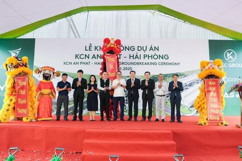 Tập đoàn KCN Việt Nam khởi công khu công nghiệp An Phát – Hải Phòng