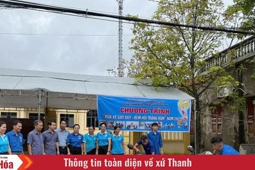 Huy động hơn 81 triệu đồng từ rửa xe gây quỹ, tổ chức Trung thu cho trẻ em