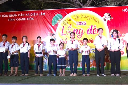 Xã Diên Lâm phối hợp tổ chức chương trình 'Đêm hội trăng rằm'