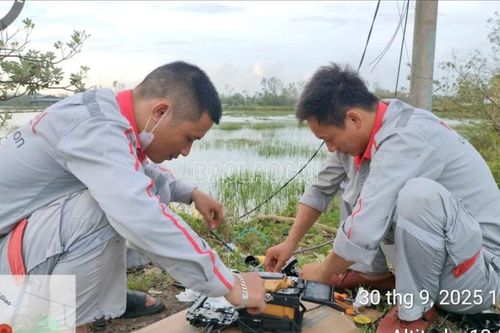 Viettel Lào Cai tập trung khắc phục sự cố viễn thông sau hoàn lưu bão số 10