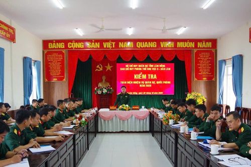Phòng thủ khu vực 3 - Bảo Lâm hoàn thành tốt nhiệm vụ quân sự, quốc phòng