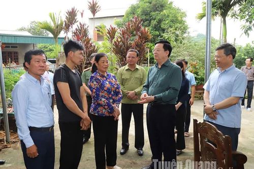 Phòng chống thiên tai với tinh thần tính mạng con người là trên hết, trước hết