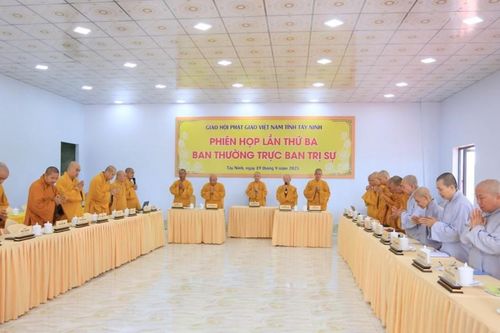 Thượng tọa Thích Quảng Tâm: 'Nỗ lực để 100% cơ sở ở tỉnh Tây Ninh hoàn tất thành lập Ban Quản trị tự viện'