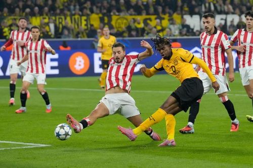Thắng đậm Athletic Bilbao, Dortmund khẳng định vị thế tại Champions League
