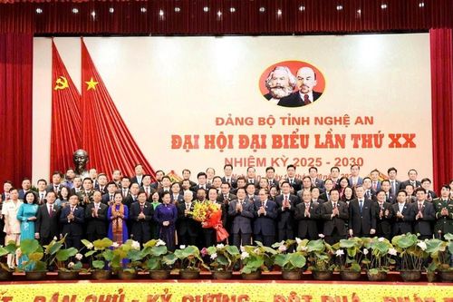 Nghệ An: 68 đồng chí được bầu vào Ban Chấp hành Đảng bộ tỉnh Khóa XX, nhiệm kỳ 2025 - 2030