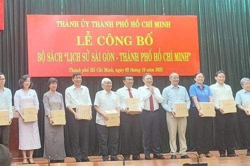 TP Hồ Chí Minh ra mắt bộ thông sử về tiến trình lịch sử hình thành và phát triển