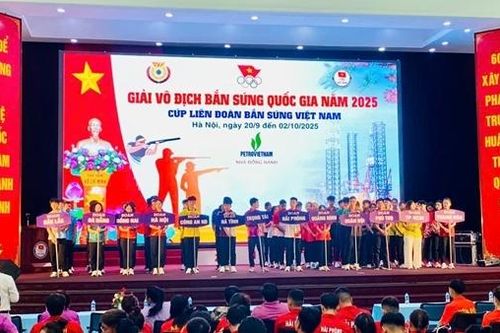 Bế mạc giải Vô địch Bắn súng quốc gia - Cúp Liên đoàn Bắn súng Việt Nam năm 2025