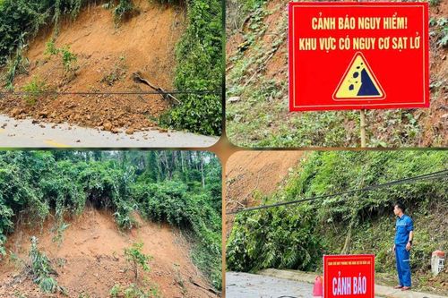 Xã Bảo Lạc thông báo khẩn yêu cầu 26 hộ dân di dời ngay khỏi khu vực nguy cơ sạt lở