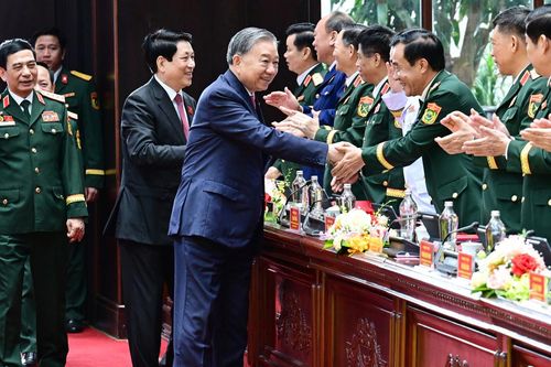 Tổng Bí thư và Chủ tịch nước dự Đại hội đại biểu Đảng bộ Quân đội lần thứ XII