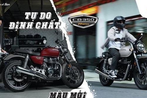 Honda Việt Nam giới thiệu mẫu xe CB350 H'ness với các màu sắc mới