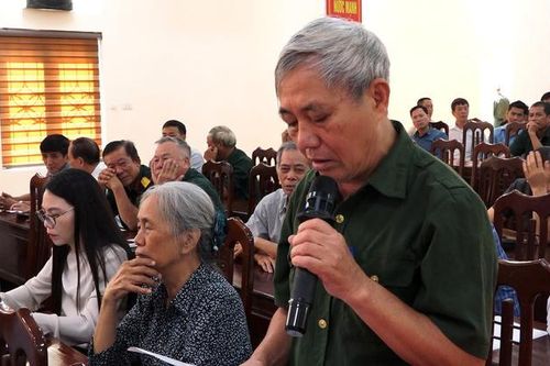 Xã Dân Hòa đối thoại giữa người đứng đầu cấp ủy, chính quyền với nhân dân