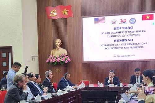 Hội thảo '30 năm quan hệ Việt Nam - Hoa Kỳ: Thành tựu và triển vọng'