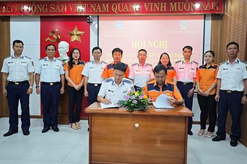 Sơ kết công tác thực hiện quy chế phối hợp hoạt động tìm kiếm cứu nạn trên biển