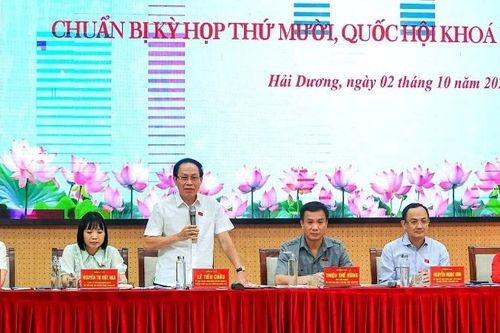 Cử tri Hải Phòng kiến nghị nhiều vấn đề sát thực tiễn