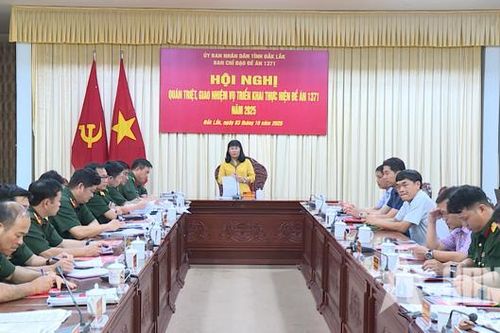 Tỉnh Đắk Lắk triển khai hoạt động của Ban Chỉ đạo Đề án 1371