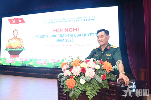 Quảng Ninh: Khối thi đua các Tiểu đoàn tự vệ tổng kết Phong trào Thi đua Quyết thắng năm 2025