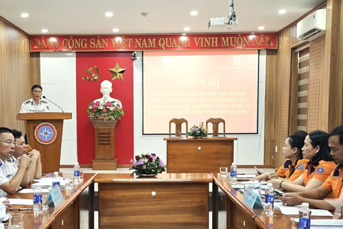 Vùng Cảnh sát biển 2 và Trung tâm Phối hợp tìm kiếm, cứu nạn hàng hải khu vực II phối hợp tốt trong công tác tìm kiếm, cứu nạn trên biển