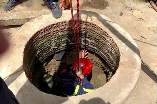 Hai cha con tử vong thương tâm dưới giếng sâu ở Lâm Đồng