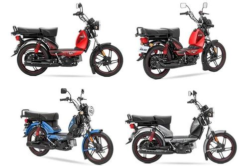 TVS XL100 - xe máy siêu rẻ tiết kiệm xăng, công nghệ 'xịn' chỉ 17 triệu đồng