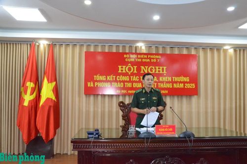 Cụm thi đua số 7 BĐBP: Đoàn kết, phát triển, hoàn thành tốt các nhiệm vụ được giao