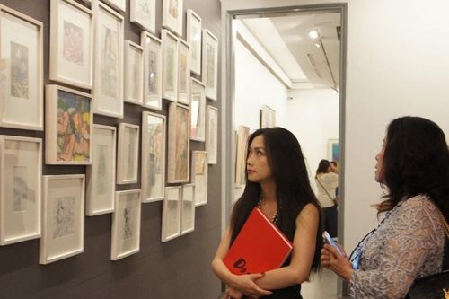 Họa sĩ Đỗ Sơn trở lại với triển lãm lần thứ 5 sau 17 năm
