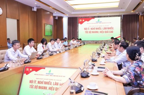 Đảng bộ BMQL&ĐH Petrovietnam quán triệt tinh thần 'Nói ít, nghĩ nhiều, làm nhiều, tốc độ nhanh, hiệu quả cao'