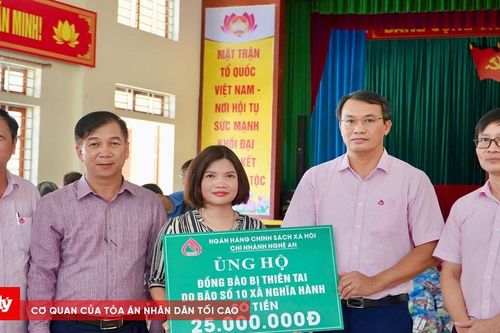 Ngân hàng Chính sách – nhịp cầu nối những trái tim sau bão dữ