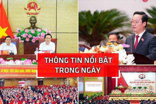 Nghệ An: Thông tin nổi bật ngày 3/10