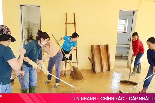 Các địa phương gấp rút dọn dẹp, ổn định cuộc sống sau bão lũ