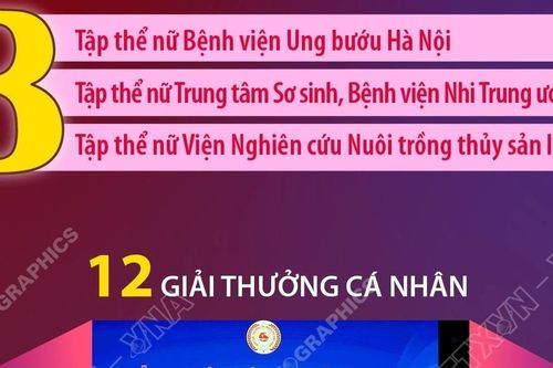 Tôn vinh 15 tập thể, cá nhân đạt giải thưởng Phụ nữ Việt Nam 2025