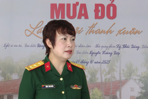 Giao lưu 'Mưa đỏ – Lá thư gửi thanh xuân': Khi hồi ức chiến tranh chạm tới trái tim
