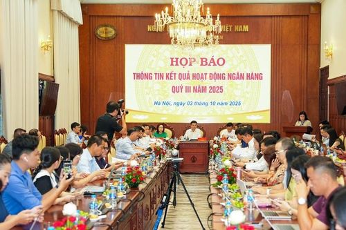 Họp báo kết quả hoạt động ngân hàng quý III năm 2025: Tín dụng tăng 13%