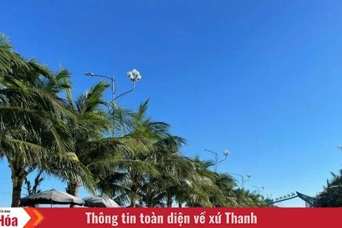 Khu du lịch biển Hải Tiến sẵn sàng đón khách sau bão số 10