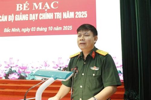 Bắc Ninh: Trao 32 giải cho các thí sinh xuất sắc thi cán bộ giảng dạy chính trị