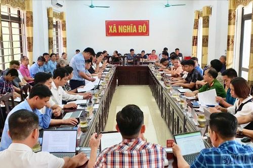 Hội nghị Ban Chấp hành Đảng bộ xã Nghĩa Đô lần thứ V