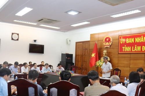 Phó Chủ tịch UBND tỉnh Lâm Đồng làm việc với Ban QLDA số 2 về vướng mắc giải ngân, giải phóng mặt bằng