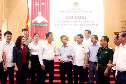 Đoàn đại biểu Quốc hội tỉnh tiếp xúc cử tri trước Kỳ họp thứ 10, Quốc hội khóa XV