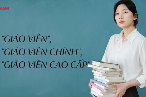 Đề xuất tiêu chuẩn giáo viên chính, giáo viên cao cấp