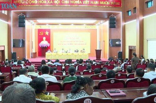 Tổng Kiểm toán nhà nước Ngô Văn Tuấn tiếp xúc cử tri tại tỉnh Phú Thọ