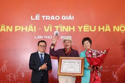Nhạc sĩ Trần Tiến được vinh danh Giải thưởng Lớn – Vì tình yêu Hà Nội năm 2025