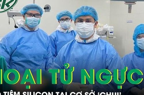 Hơn 7 tiếng cứu bệnh nhân HIV hoại tử ngực do tiêm silicon tại cơ sở 'chui'