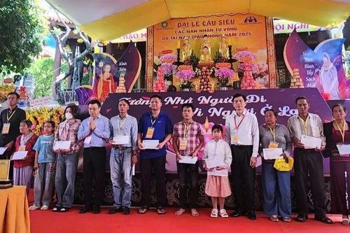 Khánh Hòa: Cầu siêu cho các nạn nhân tử vong do tai nạn giao thông